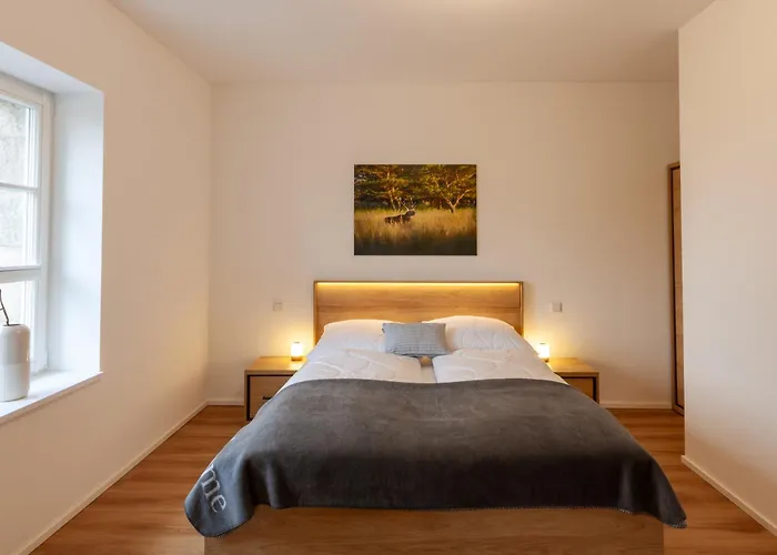 Апартаменты Hirschmann 1 Mit Terrasse Браунлаге